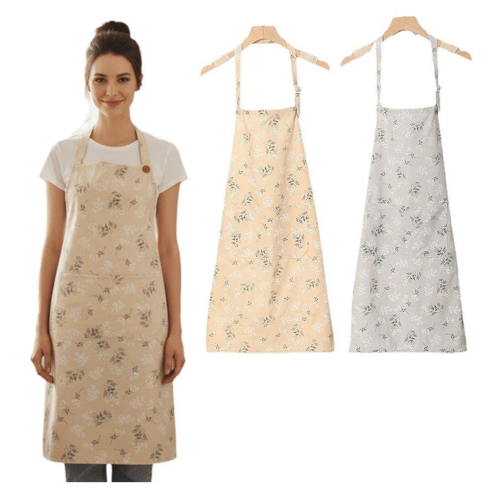 Breathable Kitchen Cooking Apron Anti-fouling Gardening Work Uniform Florist Apron Florist Work