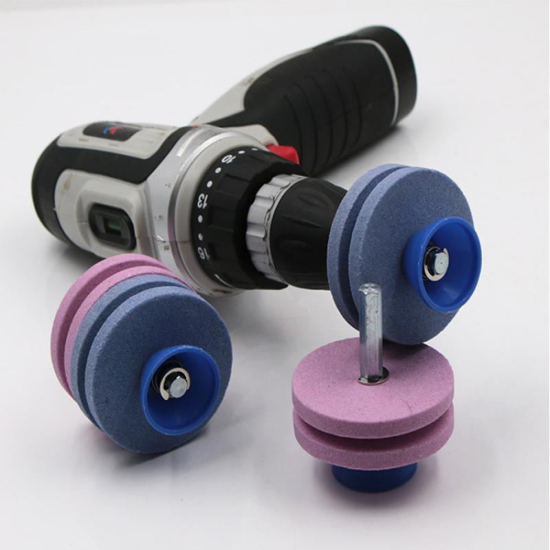 Bohrer Schärfer Gartengeräte Messerschleifer Bohrer Universal Schärfen Bohrer Schneidegerät Rasenmähermesser Schärfer