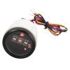 52mm Fuel Level Meter DC 9‑32V Black Disc Black Lid Digital Fuel Gauge for RVs Yachts Fishing Boats