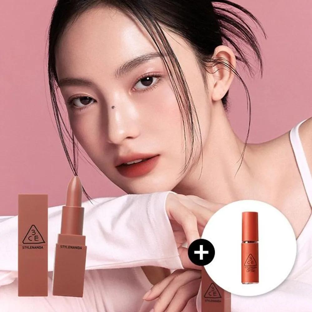 

3CE Матовая помада (Включено) Мини Тинт (случайный) 909