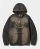 Vlad Denim Applique Hoodie_Dust Black