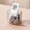 Space Saving Cosmetic Storage Box Waterproof Metal Wire Basket  Kitchen