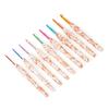 9Pcs Beginner Crochet Hook 2mm-6mm Ergonomic Crochet Hook Ergonomic Handle Crochet Hook Needle for Crocheting Project