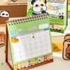 Coil 2026 Desk Calendar Desktop Decoration Schedule Planner Cartoon Mini Calendar  Gifts