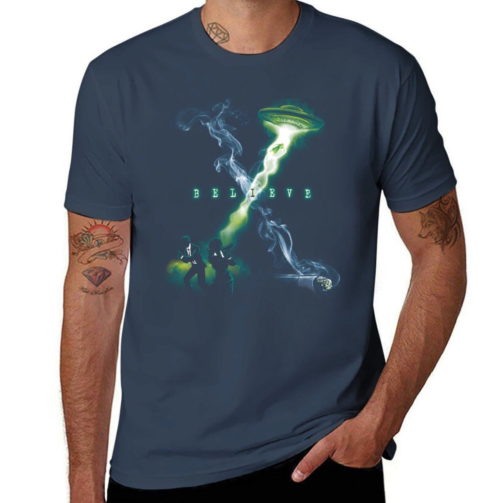 I Believe TShirt Simple Print Design TShirt S