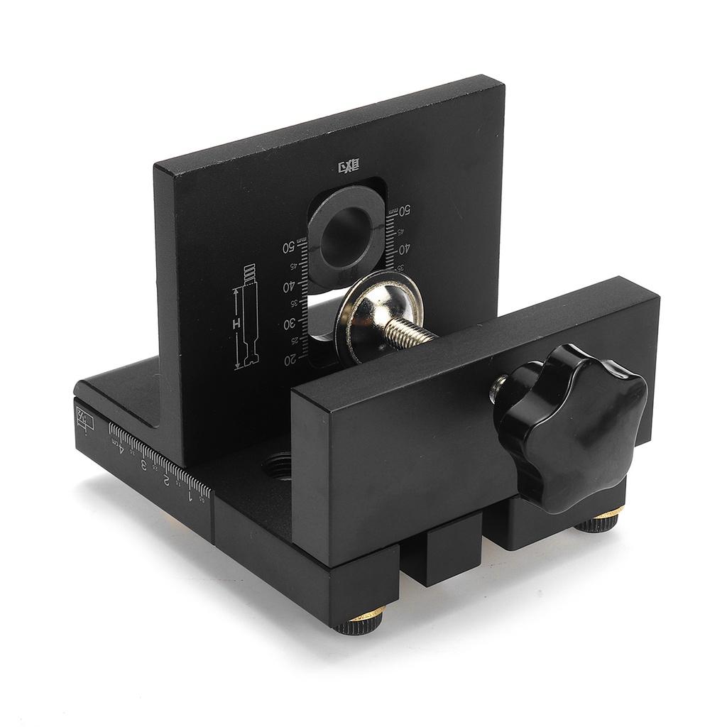 F75570 Adjustable Doweling Jig Woodworking Pocket Hole Jig With 6/8/10/15mm Drill Bit For Drilling Guide Locator Puncher Tools 3 In 1