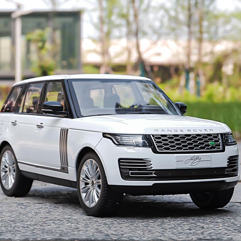 1/18 Range Rover 50th Anniversary Alloy Car Model Sound And Light Simulation Car Decoration Collection Boy Childrens Toy Gift