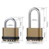 Zinc Alloy Combination Padlock Rustproof Padlock Hardware No Key Code Lock  Indoor Outdoor Use