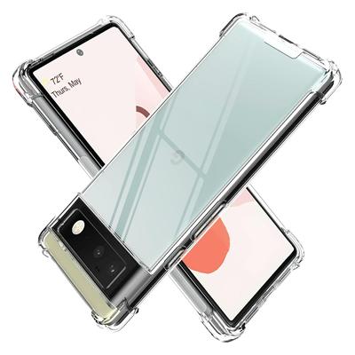 Luksus Gjennomsiktig Telefondeksel Google Pixel 8 Pro 7a 7Pro 6 Pro 6a Fire Hjørner Støtsikkert Mykt Silikon TPU Bakdeksel Deksel Skall