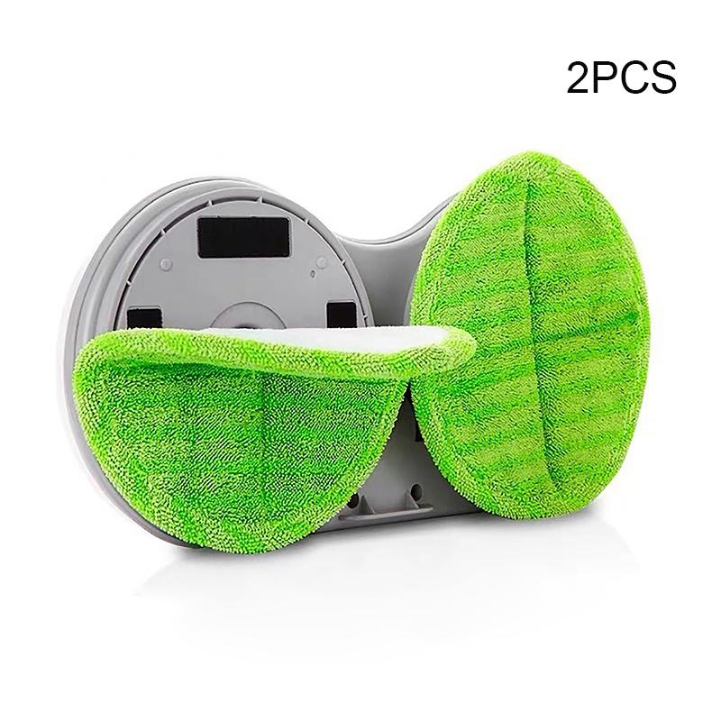 2 Pcs Replacement Pad For Cordless Electric Rotary Mop Sweeper Wireless Electric Rotary Mop Replacement Scrubber Pad