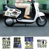 Adesivi logo artigli magici per modifiche di motociclette e veicoli elettrici, adesivi decorativi per caschi