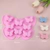 8-Cavity Butterfly Silicone Cake Mold