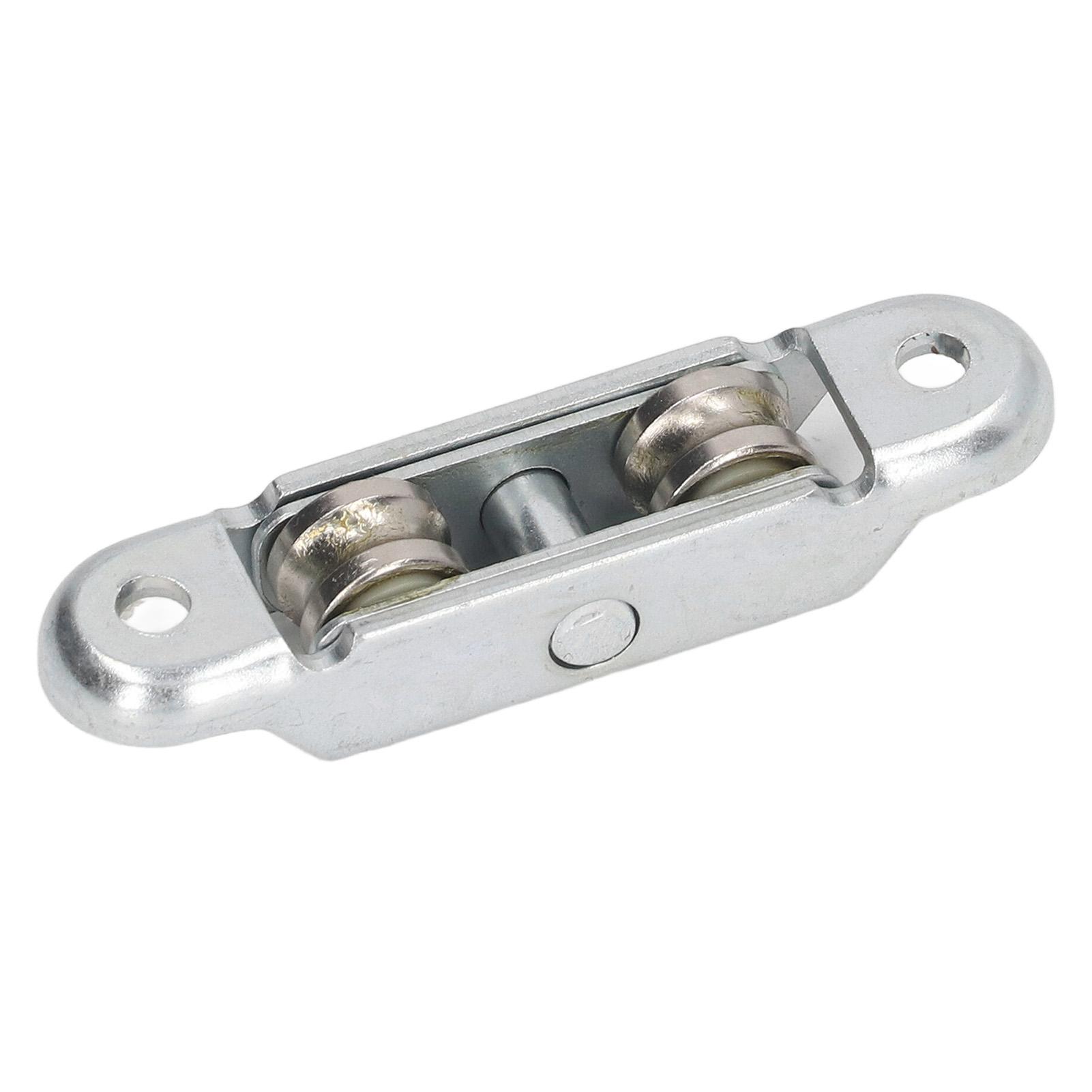 

4 шт. Колесо-ролик с пазом из нержавеющей стали для раздвижных дверей и окон, двойной ролик 16 мм