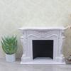 Mini Fireplace Model Toy for 1:12 Doll Houses Realistic Pretend Play Display Fireplaces European Style Hearth Model Accessories Photography Prop