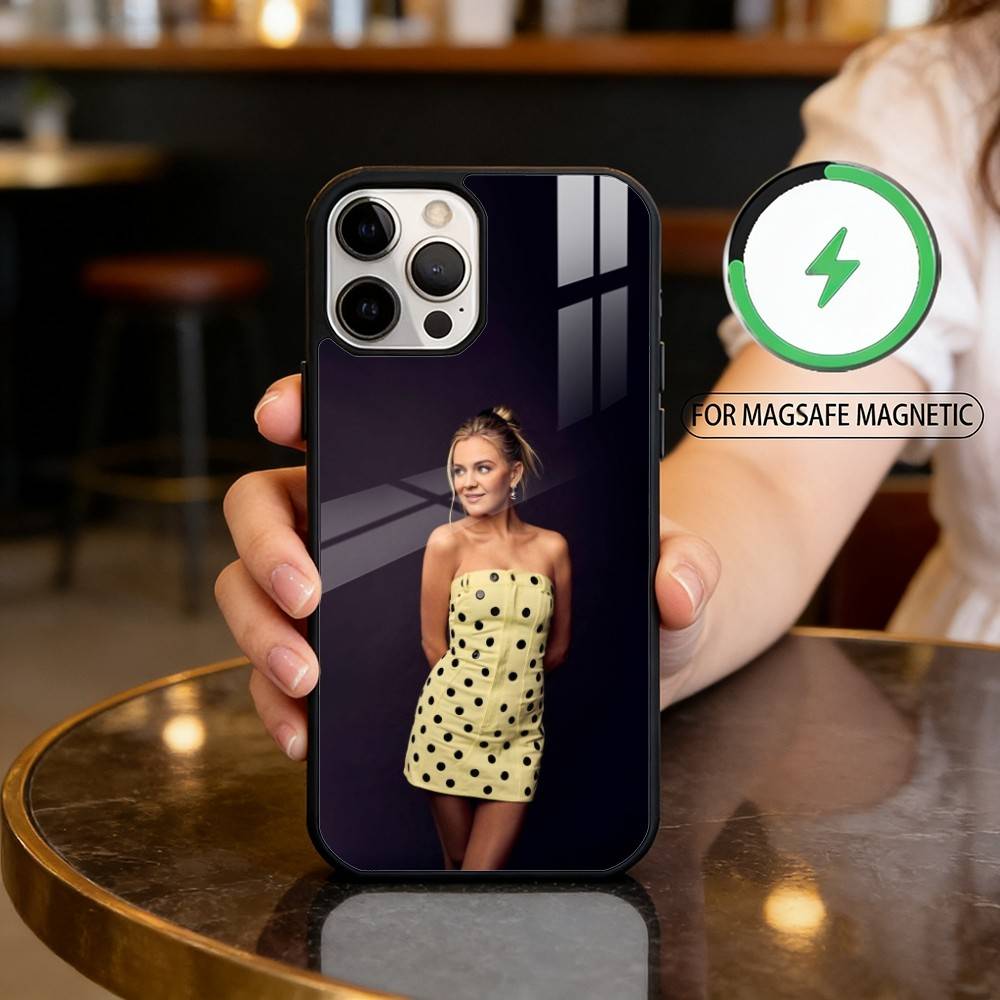 COOL K-Kelsea Ballerini Magnetic For Magsafe Wireless Charging Phone Case For iPhone17,16,15,14,13,12,11 Plus,Pro Max