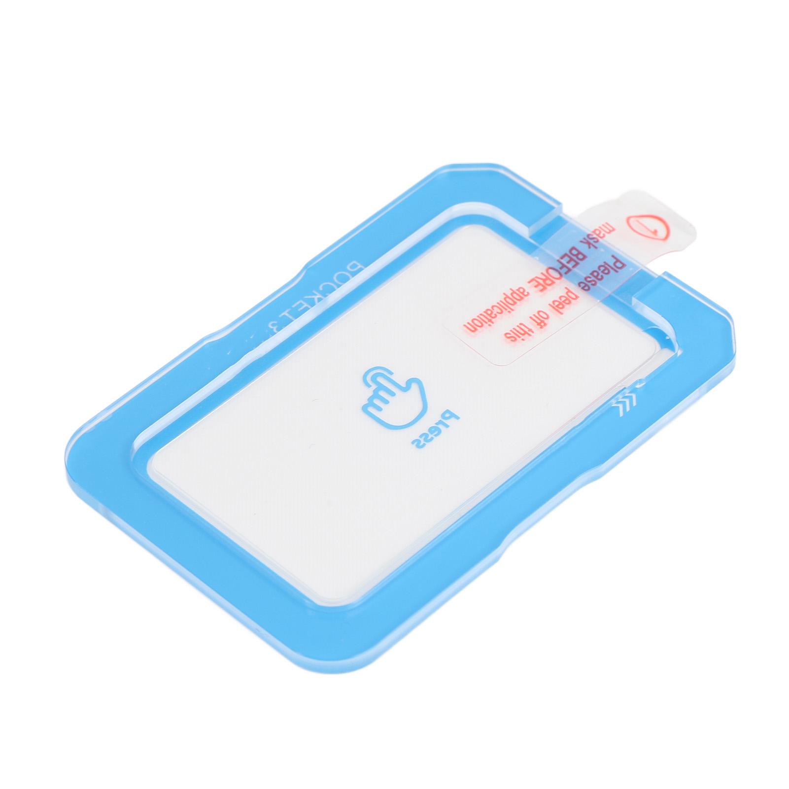 

Защитная пленка для экрана Pocket 3 из закаленного стекла с твердостью 9H, устойчивая к царапинам и взрывоопасному маслу