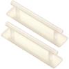 Strong Adhesive Plastic Door Pulls Smooth Grip Design Rustproof Easy To Clean Door Handles for Aluminum Wood Glass Door