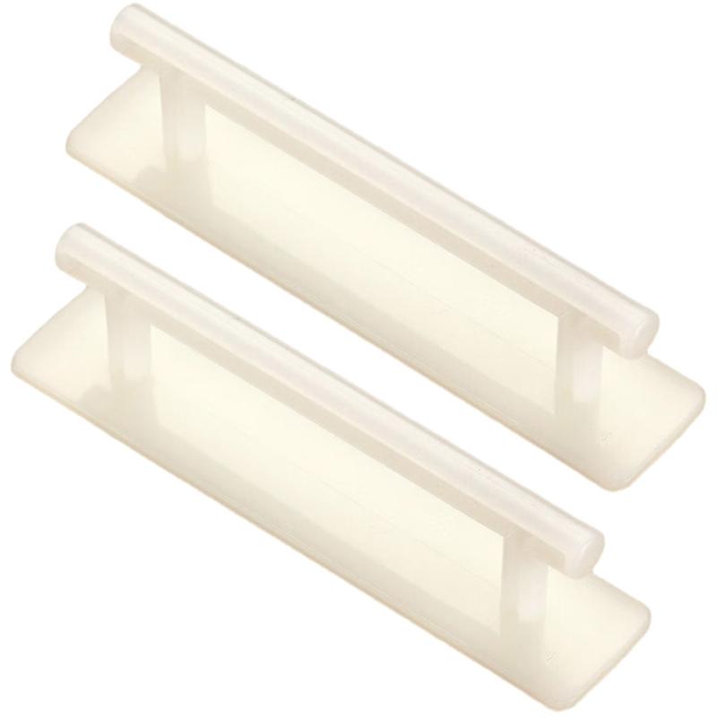 Strong Adhesive Plastic Door Pulls Smooth Grip Design Rustproof Easy To Clean Door Handles for Aluminum Wood Glass Door