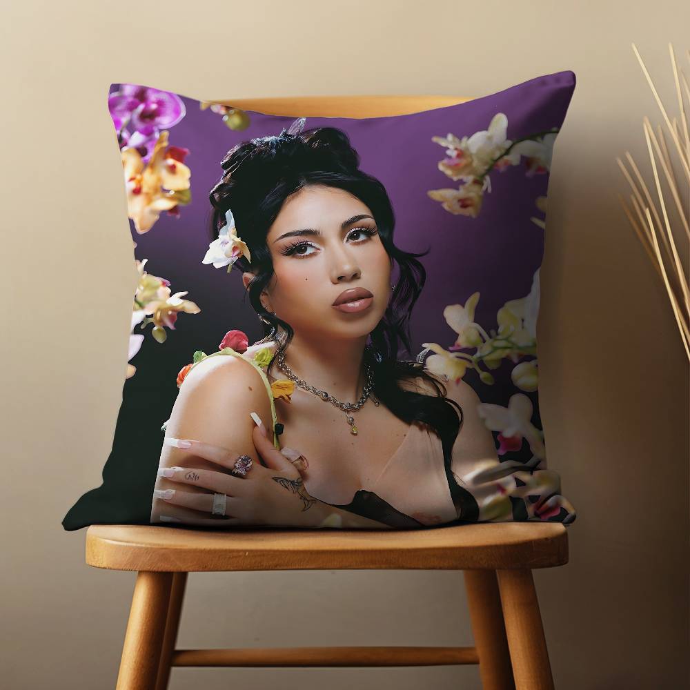 Singer K-Kali U-Uchis Hot Throw Pillow Case For 45*45cm,55*55cm,30*30cm,Car Pillowcase Home Bedchamber Decor Gift 30cmx30cm