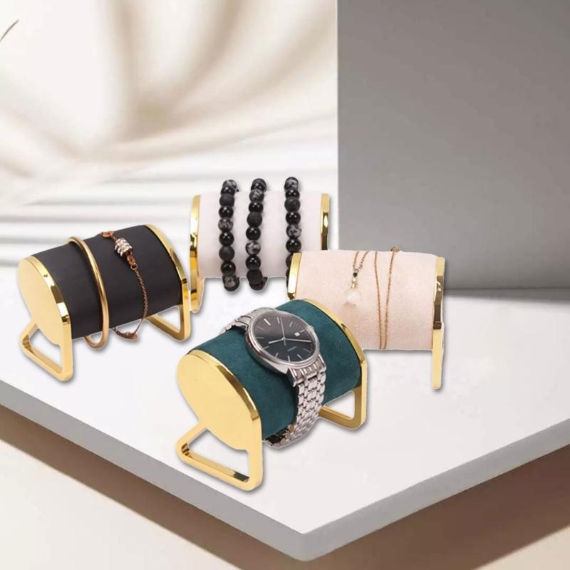 Multifuntional Metal Bracelet Display Stand Watch Display Holder Watch Stand Bracelet Organizers Metal Texture for Watch