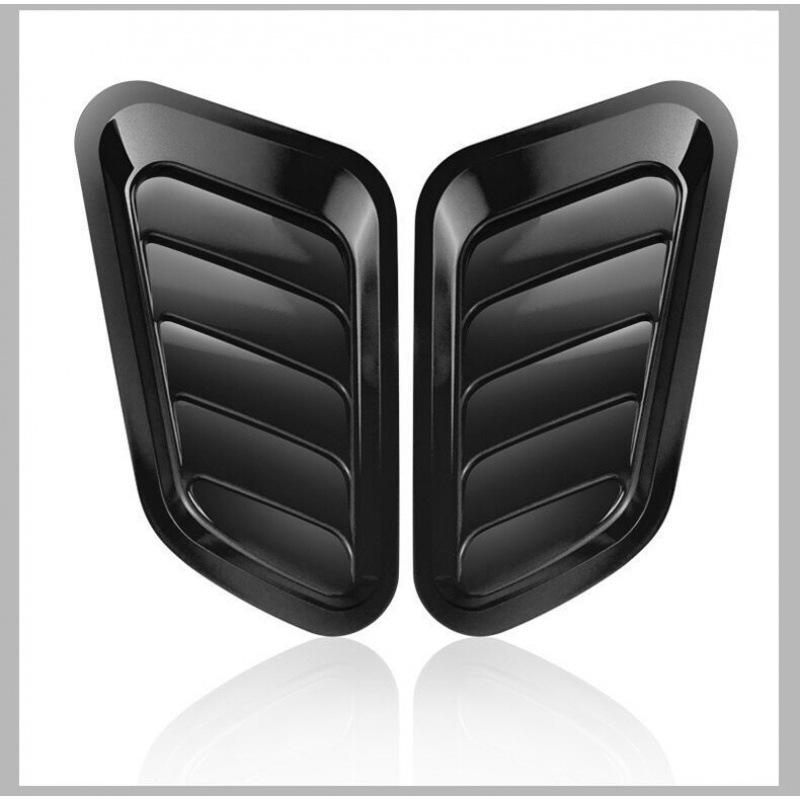 

Универсальный карбоновый автомобильный декоративный элемент воздухозаборник капот ковш капот вентиляционная крышка наклейки украшения стилизация аксессуары чёрный