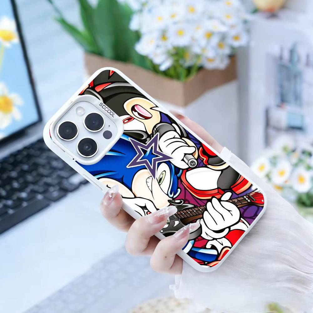 

G-Shadow the Hedgehog Phone Case For iPhone 17,16,15,14,13,12,Pro MAX Black Matte Shockproof Cover iPhone16se4