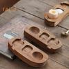 Wood Egg Serving Tray 3-Compartment Wooden Platters with Spoon Dining Egg Tray Holder for Cheese Snacks Desserts Sushi
