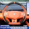 Til Changan Deepal S05 2024 2025 Ruskind Bilrat Dæksel Anti-slip Svedabsorberende Specielt Interiør Autobil Tilbehør