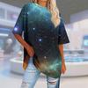 Modisches rundhalsiges lässiges bedrucktes kurzärmeliges T-Shirt Top für Damen und Herren