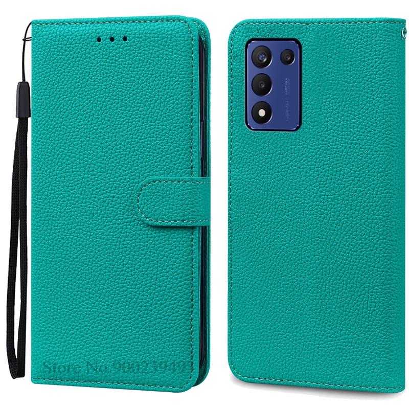 For Realme Q3S Case Flip Leather Wallet Cover For Realme Q3s Case Soft Silicone Book Wallet For Realme Q3s Cover Coque Fundas