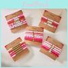 Love Heart Soft Clay Bracelets Set For Women With Pink Acrylic Letter Beads Hand Jewelry Gift