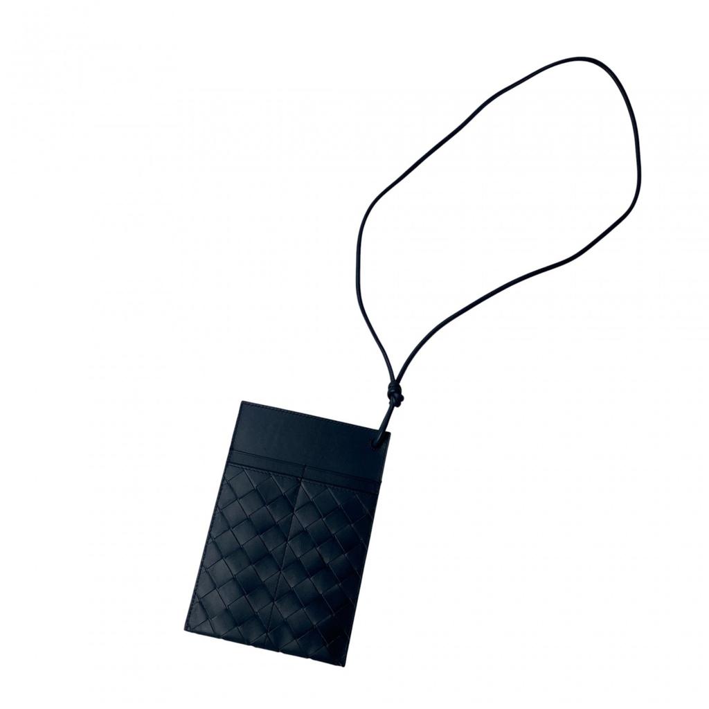 Borsa a Spalla BOTTEGAVENETA Usata Pelle Blu Donna