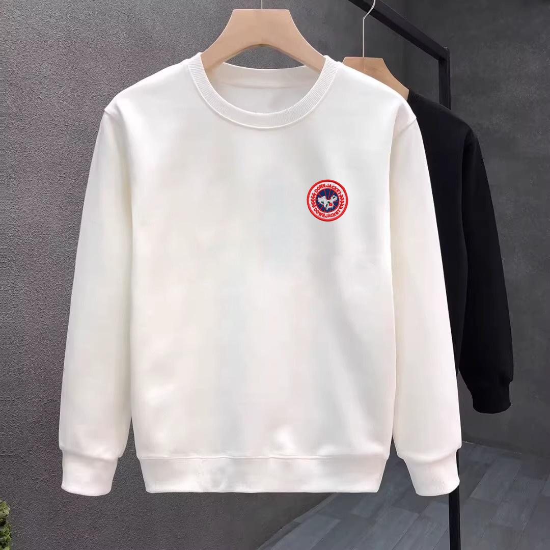 

European & American Trendy Brand Loose Men s Round Neck Hoodie - Autumn/Winter Collection L