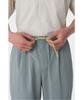 Koolongseupocheu Men'S Daypack Tapered Fit Single-Pleat Pants Tlpnm26691Loc