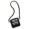 Chanel Charm Lambskin Pendant Bag Accessories Mini Unisex Black AP4947-B22285-94305