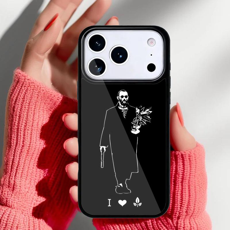 Killer Leon Famous Movie Phone Case for iPhone 17 16 15 14 13 Pro Max Back Cover for 12 11 Pro Coque