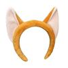 Cartoon Plush Hairband For Theme Park Parties Soft Elastic Furry Hairhoop Party Accessory Kids Adult Costume Decoration