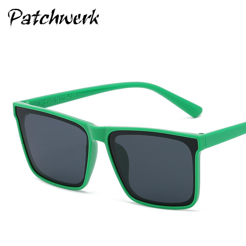 Mens Retro Square Sunglasses With Uv400 Protection For Summer Outings And Street Style