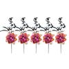 Halloween Decorative Picks with Black Bats and for Home Party Ornaments