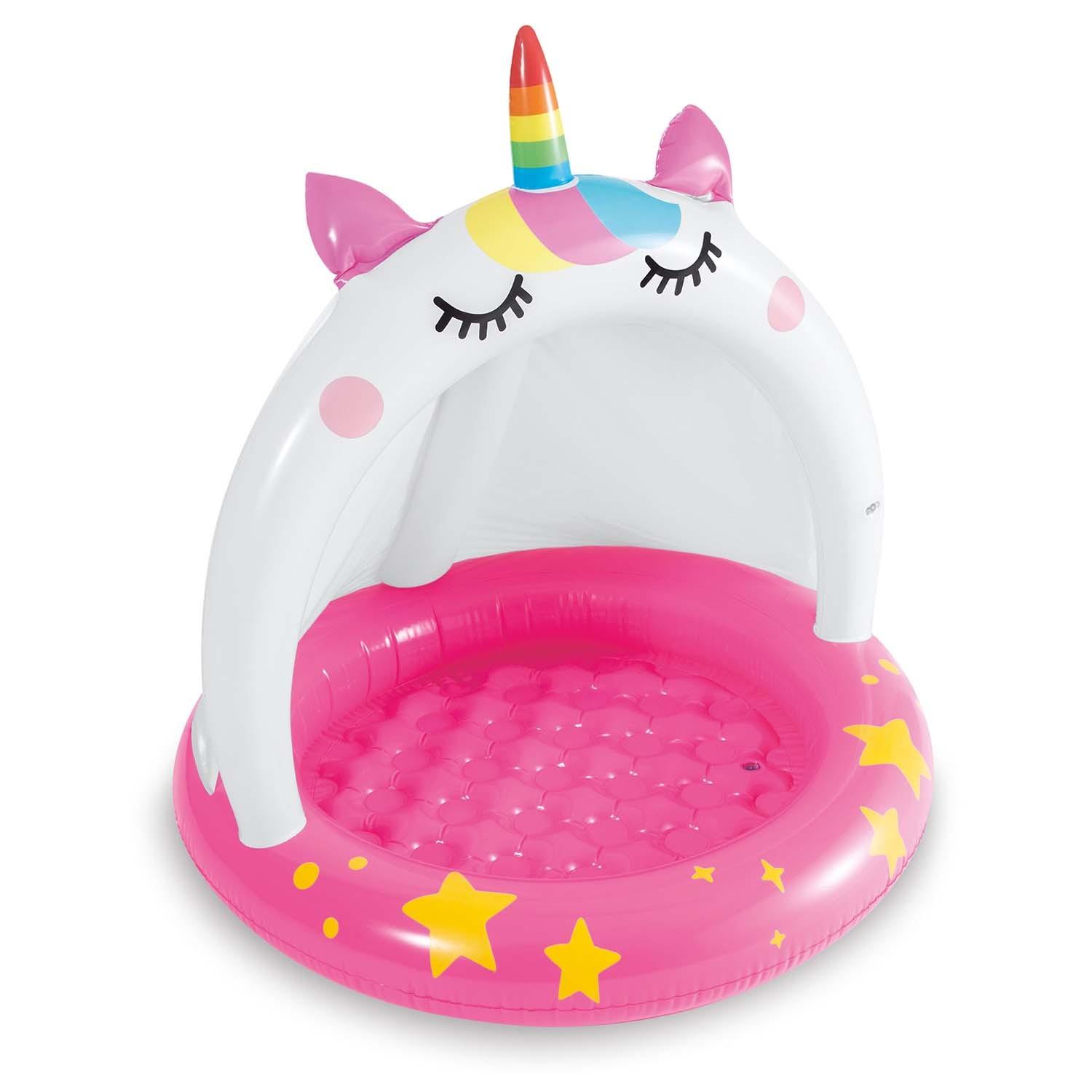Cat-shaped shower tray with roof 102 x 102 cm Intex 58438