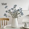 Realistic Faux Flowers Artificial Cosmos Flowers, Long Stem Fake Table Vase Filler for Dining Centerpieces, Wedding Arrangement, Photography Props