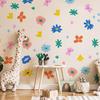 Cartoon Flower Wall Stickers Self Adhesive Kids Room Kindergarten Wall Decor Decals