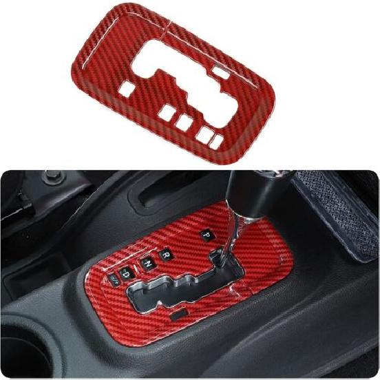 Center Console Gear Shift Panel Trim Cover for Jeep Wrangler JK JKU Accessories