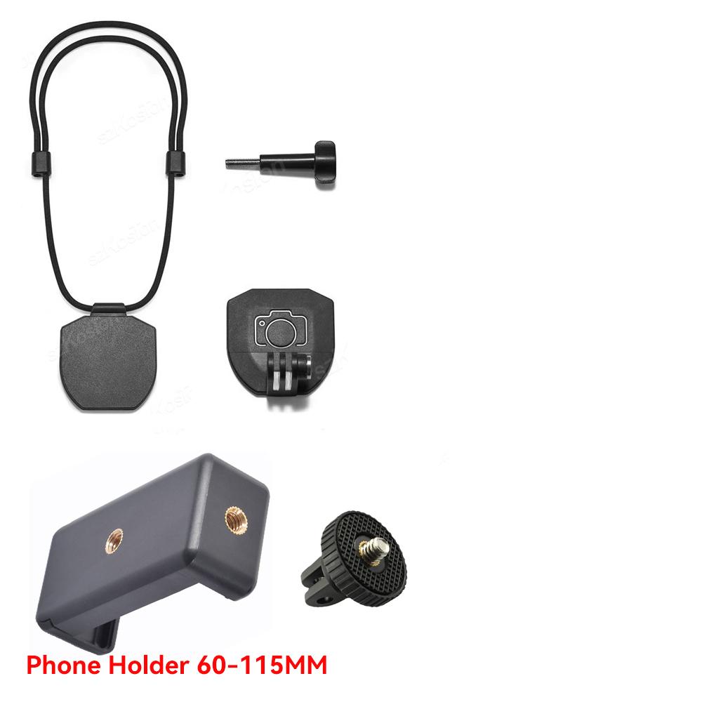 Magnetic Action Camera Quick Release Halter Bracket Go Pro Accessories Release For GoPro Hero 13 Insta 360 X4 DJI Mobile Phone