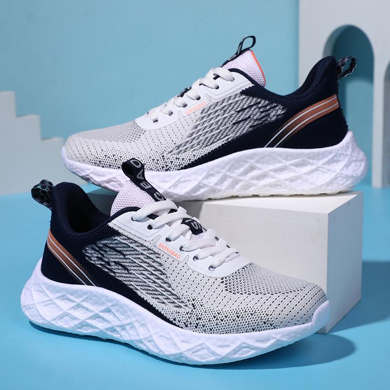 Fashion Shoes For Men Mesh Walking Sneakers Men Summer Casual Breathable Sport Running Sneakers Shoes Women Street Style Shoes