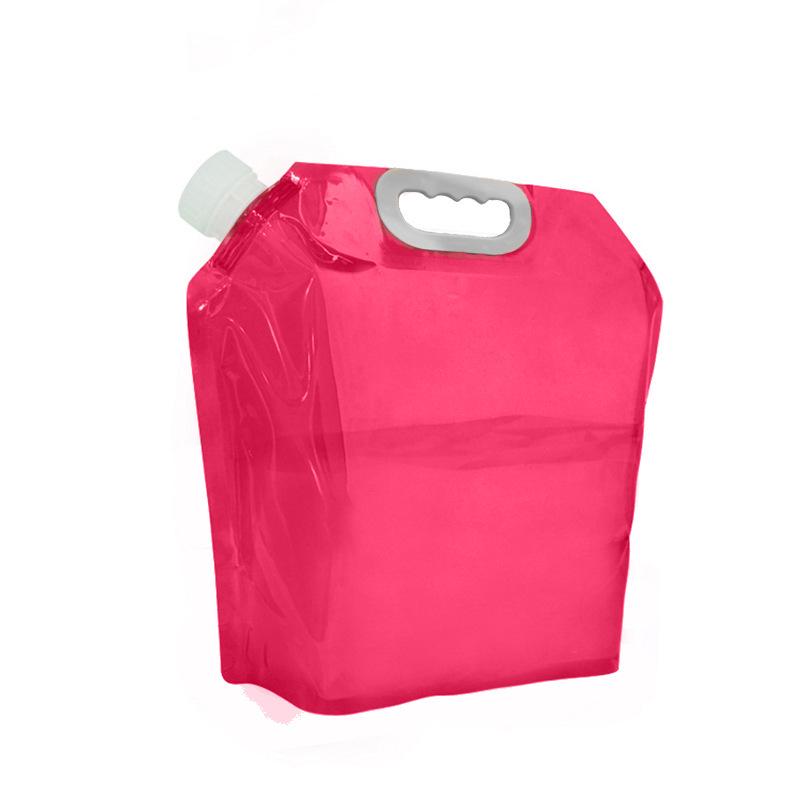 Portable Foldable Water Bag with Faucet, Large Capacity for Cycling, Travel, and Camping.