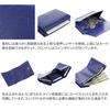 [Pelle Morbida] Tri-fold Wallet Genuine Leather Barca Embossed Leather PMO-BA319 Men's Navy PM-BA319-NV