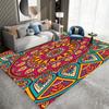 Vintage Marokkanischer Türkischer Fußabtreter Rutschfest Böhmischer Teppich für Küche Badezimmer Garten Dekoration Traditioneller Orientalischer Teppich