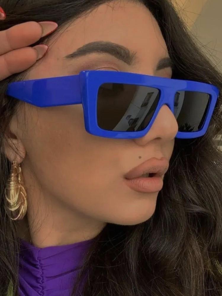 Square Vintage Sunglasses Women Men Designer Retro Sun Glasses Fashion Cat Eye Shadow Oculos De Sol UV Protection