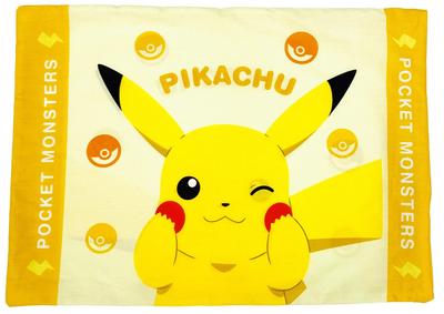 Capa de almofada MORIPiLO Morishita Pokémon Pikachu 40x30cm lavável Pokémon Character Goods Amarelo 4621227 Infantil Aprox.